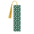 thumbnail image 1 of Kdxio Gingerbread Snowman Cookies Print Metal Tassel Bookmarks,Perfect Gift for Art Lovers and Bookworms Metal Bookmarks for Women, 1 of 8