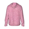 thumbnail image 1 of Kdxio Glitter Pink Print Women Men Sun Protection UPF 50+ Jackets Zip Up Long Sleeve Hoodie Hiking Lightweight with Pockets, 1 of 7