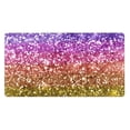 thumbnail image 1 of Kdxio Glitter Rainbow Print Large Gaming Mouse Pad,Non-Slip Base,Water Resist Keyboard Pad for Gamer,Office & Home,29.5 x 15.8 in, 1 of 9