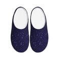 thumbnail image 1 of Kdxio Glittering Purple Starfield Women's Men's Slippers Plush Slip-On House Slipper for Winter Indoor Soft Cushion Non-slip Fluffy Slides Slippers-13, 1 of 7