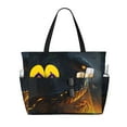 thumbnail image 1 of Kdxio Glowing Snake Dark Forest for Beach Bag for Women Large Beach Tote Bag Waterproof Sandproof Swim Bag with Zipper Pockets Beach Vacation Travel, 1 of 6