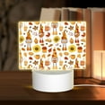 thumbnail image 1 of Kdxio Gnomes Autumn Harvest Rectangular Acrylic Night Light Acrylic Sleep Night Light Friend Gifts for Birthday Gifts for Women Teens Boys Girls, 1 of 9