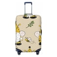 thumbnail image 1 of Kdxio Gnomes Bees And Sunflowers Pattern Luggage Cover for Travel,Elastic and Durable,Fits 18-32 Inch,Anti-Scratch Suitcase Protector, 1 of 9