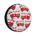 thumbnail image 1 of Kdxio Gnomes On The Car for Tire Cover Wheel Protectors Tyre Covers Weatherproof Wheel Covers Universal Fit for Trailer Rv SUV Truck Camper Travel Trailers 17 inch, 1 of 5