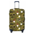 thumbnail image 1 of Kdxio Gnomes Playing in the Garden Pattern Luggage Cover for Travel,Elastic and Durable,Fits 18-32 Inch,-No luggage included, 1 of 8
