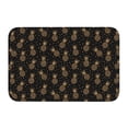 thumbnail image 1 of Kdxio Gold Glitter Pineapples,16" x 24", Non-Slip Front Door Mats,Outdoor Welcome Mat Washable, 1 of 9