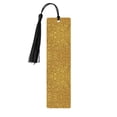 thumbnail image 1 of Kdxio Gold Glitter Print Metal Tassel Bookmarks,Perfect Gift for Art Lovers and Bookworms Metal Bookmarks for Women, 1 of 8