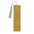 thumbnail image 1 of Kdxio Gold Glitter Print Metal Tassel Bookmarks,Perfect Gift for Art Lovers and Bookworms Metal Bookmarks for Women, 1 of 8