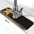 thumbnail image 1 of Kdxio Gold Glittering Stars Pattern Non-Slip Diatom Mud Faucet Drain Pad,Self Absorbent Mat for Kitchen Sink for Variety Kitchen & Bathroom Countertops, 1 of 1