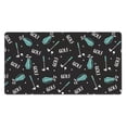 thumbnail image 1 of Kdxio Golf Bags And Balls Print Large Gaming Mouse Pad,Non-Slip Base,Water Resist Keyboard Pad for Gamer,Office & Home,29.5 x 15.8 in, 1 of 6