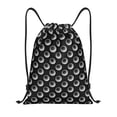 thumbnail image 1 of Kdxio Golf Balls Print Drawstring Backpack Bag,Waterproof Draw String Back Sack, Gym Drawstring Bags Swim Bag For Unisex, 1 of 5