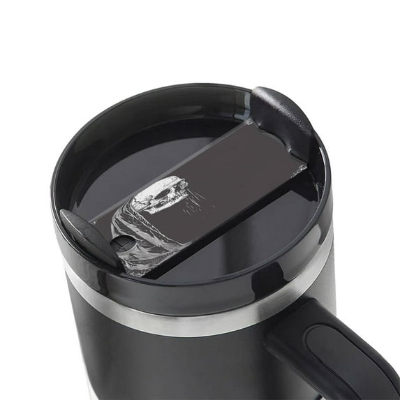 Kdxio Gothic Skull Drape Name Plate Compatible Stanley Cups Name Tag Acrylic Nameplate Tumbler Lid Topper for Cup Accessories