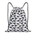 thumbnail image 1 of Kdxio Graduation Hats Print Drawstring Backpack Bag,Waterproof Draw String Back Sack, Gym Drawstring Bags Swim Bag For Unisex, 1 of 5