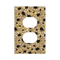 thumbnail image 1 of Kdxio Graduation Hats3 Decorator Light Switch or Receptacle Outlet Wall Plate Decorator Wall Plate Child Safe Outlet Cover-Style S, 1 of 6