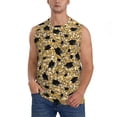 thumbnail image 1 of Kdxio Graduation Hats3 for Men's Muscle T-shirt,Sleeveless for Workout Running Athletic Gym Lounge Casual, 1 of 5