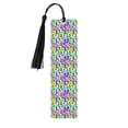 thumbnail image 1 of Kdxio Graffiti Pineapples Print Metal Tassel Bookmarks,Perfect Gift for Art Lovers and Bookworms Metal Bookmarks for Women, 1 of 8