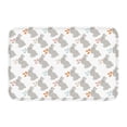 thumbnail image 1 of Kdxio Gray Rabbit,16" x 24", Non-Slip Front Door Mats,Outdoor Welcome Mat Washable, 1 of 9