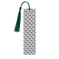 thumbnail image 1 of Kdxio Gray Tractor Print Metal Tassel Bookmarks,Perfect Gift for Art Lovers and Bookworms Metal Bookmarks for Women, 1 of 8