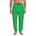 thumbnail image 1 of Kdxio Green Broccoli Pattern Joggers,Sweatpants for Men with Pockets-XX-Large, 1 of 5