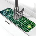 thumbnail image 1 of Kdxio Green Disco Lights Pattern Non-Slip Diatom Mud Faucet Drain Pad,Self Absorbent Mat for Kitchen Sink for Variety Kitchen & Bathroom Countertops, 1 of 1