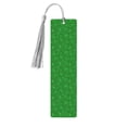 thumbnail image 1 of Kdxio Green Glitter Print Metal Tassel Bookmarks,Perfect Gift for Art Lovers and Bookworms Metal Bookmarks for Women, 1 of 8