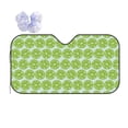 thumbnail image 1 of Kdxio Green Lemon Slices Print Front Windshield Sun Shade,Folding Auto Sunshade for Car Truck SUV-Medium, 1 of 7