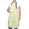 thumbnail image 1 of Kdxio Green Pears Apron with Pockets Adjustable Kitchen Aprons for Men Women Waterproof Aprons for Cooking,Drawing,Crafting, Baking Household Cleaning, 1 of 5
