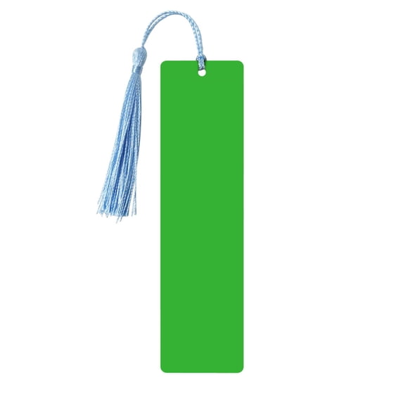 Kdxio Green Print Metal Tassel Bookmarks,Perfect Gift for Art Lovers and Bookworms Metal Bookmarks for Women