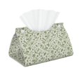 thumbnail image 1 of Kdxio Green Rabbit Print Tissue Box Cover,Modern PU Leather Rectangular Tissue Box Holder for Bathroom Living Room Bedroom Office Desk Car Home, 1 of 9