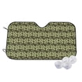 thumbnail image 1 of Kdxio Green Snake Print Windshield Sun Shade,UV Rays and Sun Heat Protection,Sunshade for Car Windshield,Car Shade Front Windshield -, 1 of 6
