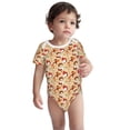 thumbnail image 1 of Kdxio Guinea Pigs And Mushrooms Pattern Unisex Baby Cotton Short Sleeve Bodysuits-3 Months, 1 of 5