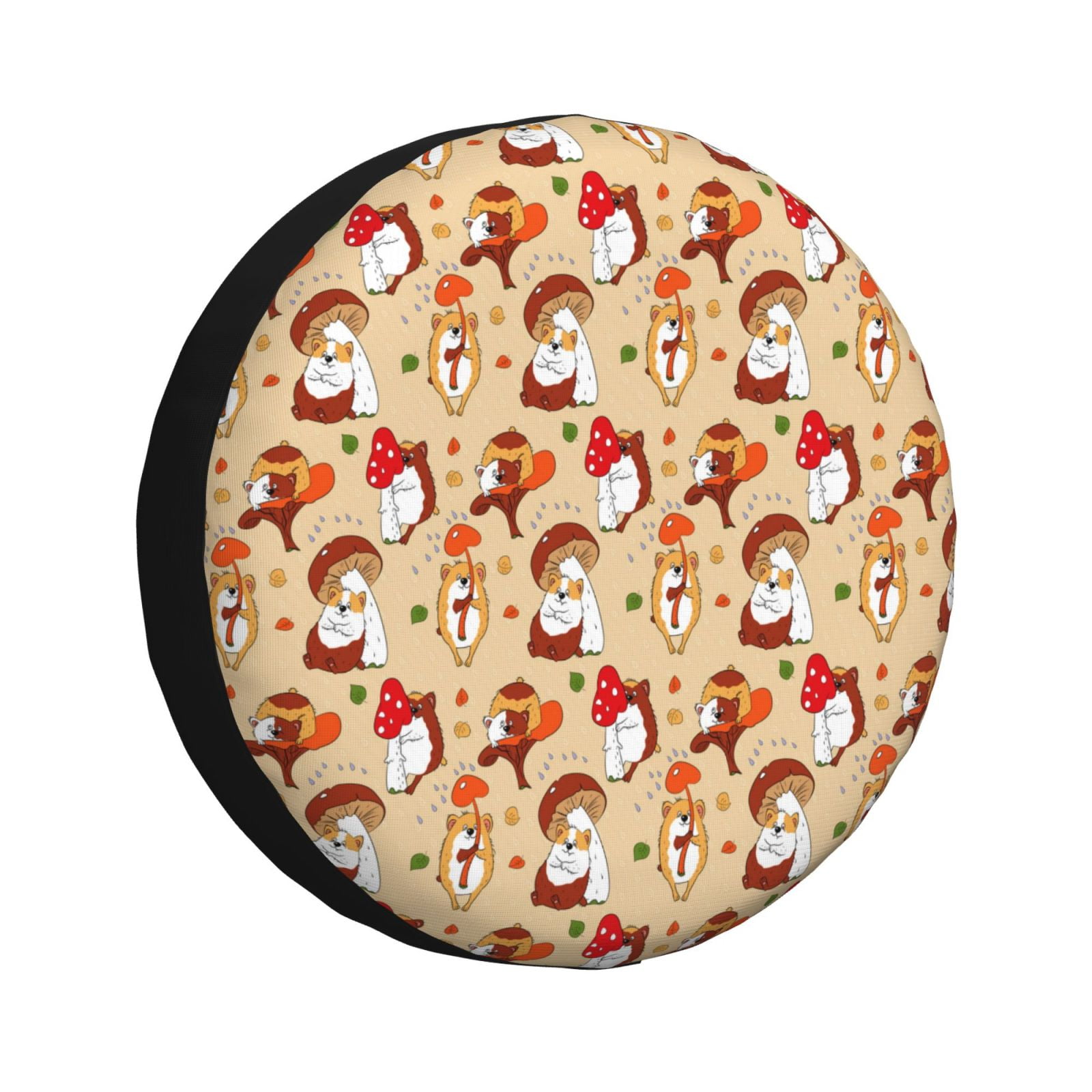 Kdxio Guinea Pigs And Mushrooms for Tire Cover Wheel Protectors Tyre