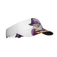 thumbnail image 1 of Kdxio Halloween Gnome With Pumpkins Print Sun Visor Hat Golf Visor Adjustable Velcro Outdoor Sports Cap for Men Women, 1 of 1