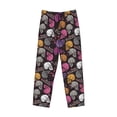 thumbnail image 1 of Kdxio Halloween Skeleton Print Men's Sleep Pajama Pant Lounge Pants with Pockets, 1 of 8