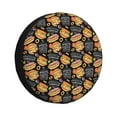 Kdxio Hamburgers Hot Dogs for Tire Cover Wheel Protectors Tyre Covers