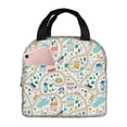 thumbnail image 1 of Kdxio Hand Drawn Cars Trucks Buses And Roads Print Insulated Lunch Bag,Reusable Tote Lunch Box for Women Men,Leakproof Cooler Lunch Bags for Work Office Travel Picnic, 1 of 6