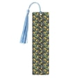 thumbnail image 1 of Kdxio Hand Drawn Citrus Fruits Elegant Lemons Print Metal Tassel Bookmarks,Perfect Gift for Art Lovers and Bookworms Metal Bookmarks for Women, 1 of 1