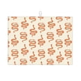 thumbnail image 1 of Kdxio Hand Drawn Snake for Dish Drying Mat,24*18 inch Absorbent Dish Drainer Kitchen Counter,Large Size Dish Drying Pad for Countertops,Draining Racks, 1 of 9