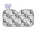 thumbnail image 1 of Kdxio Hand Drawn Snake Print Front Windshield Sun Shade,Folding Auto Sunshade for Car Truck SUV-Medium, 1 of 1