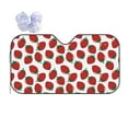 thumbnail image 1 of Kdxio Hand Drawn Strawberry Print Front Windshield Sun Shade,Folding Auto Sunshade for Car Truck SUV-Medium, 1 of 7