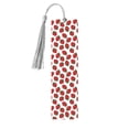 thumbnail image 1 of Kdxio Hand Drawn Strawberry Print Metal Tassel Bookmarks,Perfect Gift for Art Lovers and Bookworms Metal Bookmarks for Women, 1 of 8