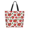 thumbnail image 1 of Kdxio Hand Drawn Tomatoes Casual Tote Bags Women Big Capacity Shoulder Bag for Women Travel Shoulder Bags Handbags, 1 of 8