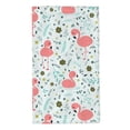 thumbnail image 1 of Kdxio Hand Towel Cute Flamingo for Bathroom Kitchen Fingertip Bath Towels 27.5 x 16 Inch Home Hotel Gym Laundry Room, 1 of 9
