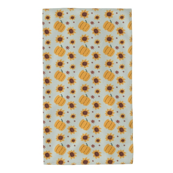 Kdxio Hand Towel Fall Thanksgiving Day for Bathroom Kitchen Fingertip Bath Towels 27.5 x 16 Inch Home Hotel Gym Laundry Room