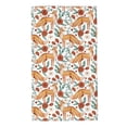 thumbnail image 1 of Kdxio Hand Towel Foxes and Floral Harmony for Bathroom Kitchen Fingertip Bath Towels 27.5 x 16 Inch Home Hotel Gym Laundry Room, 1 of 1