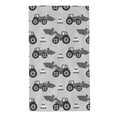 thumbnail image 1 of Kdxio Hand Towel Gray Tractor for Bathroom Kitchen Fingertip Bath Towels 27.5 x 16 Inch Home Hotel Gym Laundry Room, 1 of 9