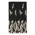 thumbnail image 1 of Kdxio Hand Towel Japanese White Crane for Bathroom Kitchen Fingertip Bath Towels 27.5 x 16 Inch Home Hotel Gym Laundry Room, 1 of 9
