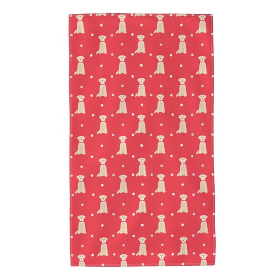 Kdxio Hand Towel Labrador Retriever Dog for Bathroom Kitchen Fingertip Bath Towels 27.5 x 16 Inch Home Hotel Gym Laundry Room