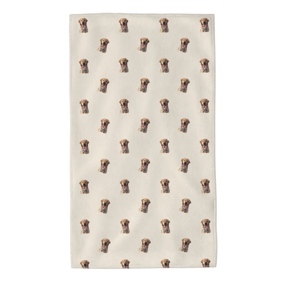 Kdxio Hand Towel Labrador Retriever Dog for Bathroom Kitchen Fingertip Bath Towels 27.5 x 16 Inch Home Hotel Gym Laundry Room