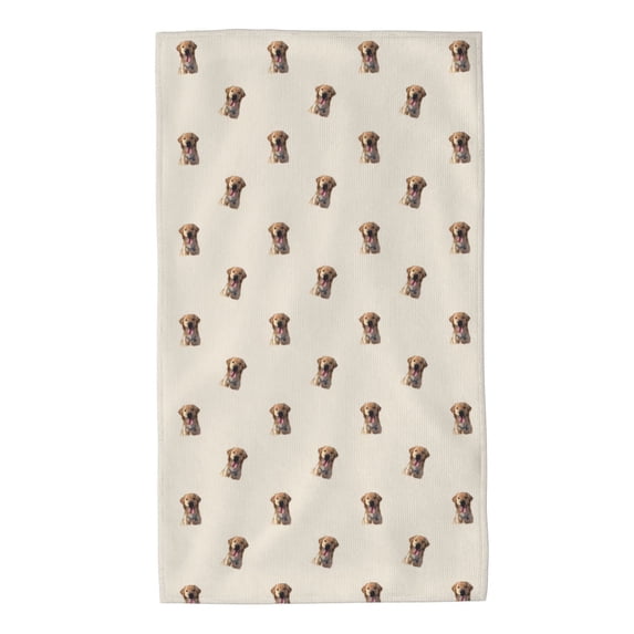 Kdxio Hand Towel Labrador Retriever Dog for Bathroom Kitchen Fingertip Bath Towels 27.5 x 16 Inch Home Hotel Gym Laundry Room